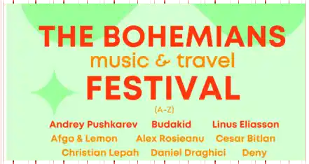 Program concerte Boemia 2025 Festival de muzică și călătorii Tulcea