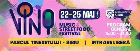 VINO Music & Street Food Festival 2025 program concerte pe zile