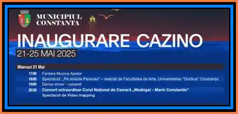 ZILELE CONSTANȚEI 2025 Program Concerte