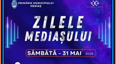 Zilele Mediașului 2025 program concerte artiști
