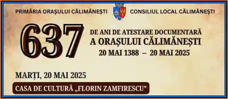 program zilele Orașului Călimănești 2025