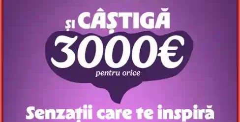 Cumpără, Înscrie-te și Câștigă 3.000€ pentru Visul Tău cu Asevi Sensations