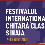 Program Festivalul de Chitară Clasică Sinaia 2025