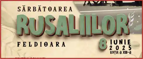Program Sărbătoarea Rusaliilor Feldioara 2025