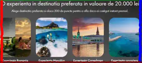 Vacanțe, Vouchere și Pachete Premium Cum Le Câștigi cu Punctele Sobranie