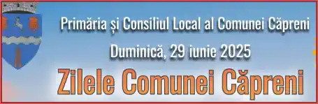 Zilele Comunei Căpreni 2025 program concerte