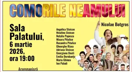 Concert COMORILE NEAMULUI 2026 Sala Palatului