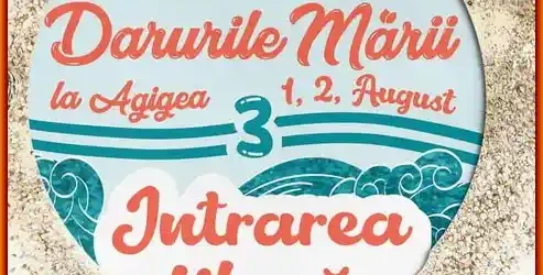 Darurile Mării 2025 Agigea program concerte