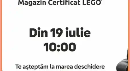 Deschidere magazin LEGO Palas Iasi 2025 program oferte reduceri