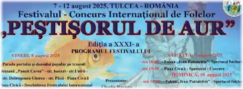 Festivalul Peștișorul de Aur 2025 program pe zile