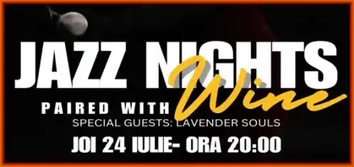 Petrecere Jazz Nights Paired with Wine Special Guests 2025