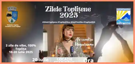 Program concerte Zilele Toplițene 2025