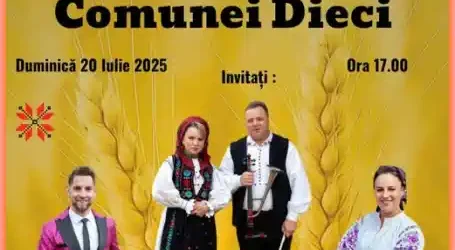 Zilele Comunei Dieci 2025 program concerte