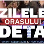 Zilele Orașului Deta 2025 program concerte artiști
