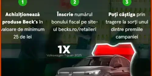 câștigători concurs becks 2025 mașină Volkswagen Tiguan