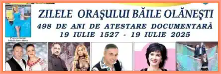 program zilele olăneștiului 2025 cine cântă