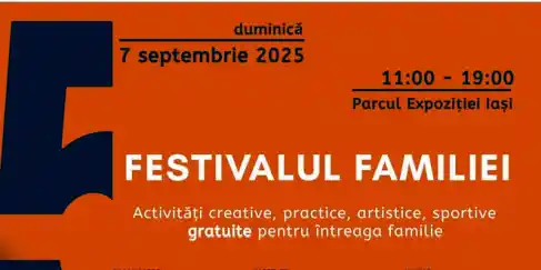 Festivalul Familiei 2025 Iași program activități