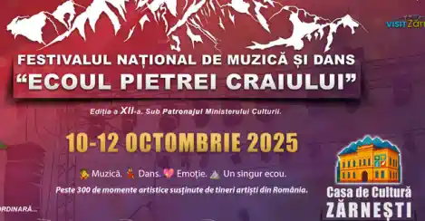 Festivalul Național de Muzică și Dans Ecoul Pietrei Craiului 2025 Zărnești