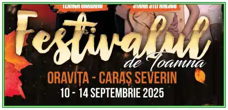 Festivalul de Toamnă ORAVITA 2025 program artiști concerte