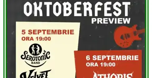 Oktoberfest Preview 2025 program concerte