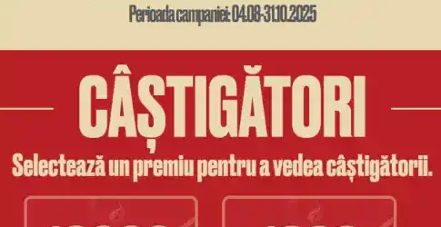 Premii 7DAYS 2025 – 5 x 10.000 lei și 100 x 1.000 lei te așteaptă