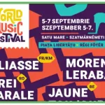 Program concerte World Music Festival Satu Mare 2025