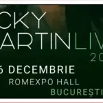 RICKY MARTIN vine la București pe 16 decembrie 2025 la Romexpo Hall