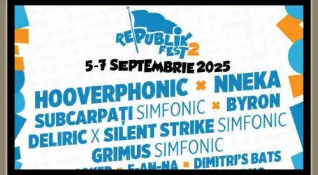 Republik Fest 2 – 5-7 septembrie 2025 program lineup