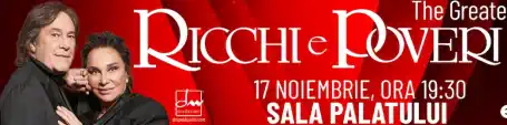 Ricchi e Poveri Concert 2025 Sala Palatului