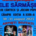 ZILELE SĂRMĂŞENE 2025 program concerte
