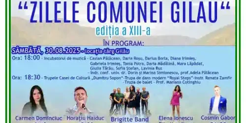 Zilele Comunei Gilău 2025