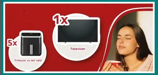 Concurs 2025 Câștigă un televizor Samsung 55Q8F