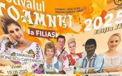 Festivalul Toamnei 2025 Filiași program artiști