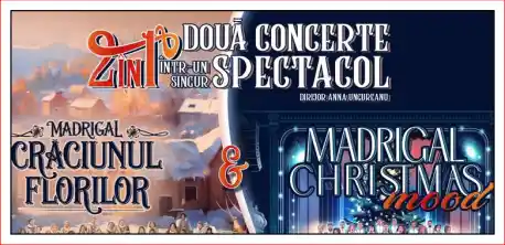 MADRIGAL DE CRĂCIUN (2 în 1) 2025 Sibiu Două Concerte într-un singur Spectacol