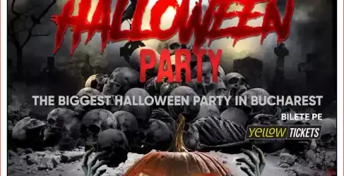 Petrecere The Biggest Halloween Party 2025 in Bucharest Berăria H