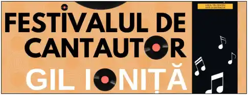 Program artistic Festivalul de Cantautor Gil Ioniță 2025 Bacău