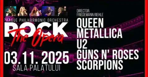 Rock the Opera vine din nou la București in 2025