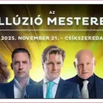 Spectacol Illúzió Mesterei bűvész show 2025