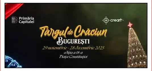 Târgul de Crăciun București 2025 Piața Constituției