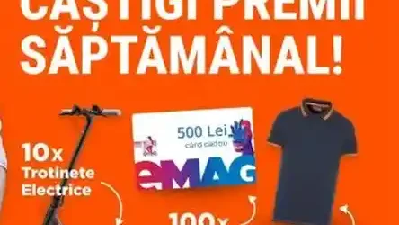 câștigă trotinete electrice Xiaomi Mi Electric Scooter campaniiduraziv.ro