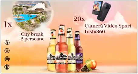 concurs cidru strongbow 2025 vacanță în Tenerife în valoare de 12.000 de lei