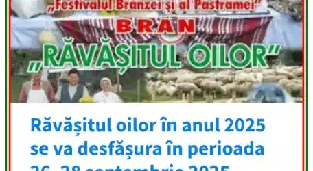 festivalul răvășitul oilor bran 2025 când este și cine cântă