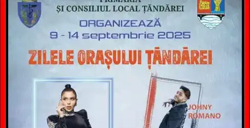 program zilele orasului tandarei 2025