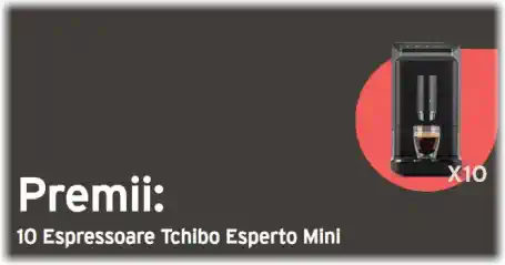Câștigă Espressor Tchibo 2025 Concurs Carrefour