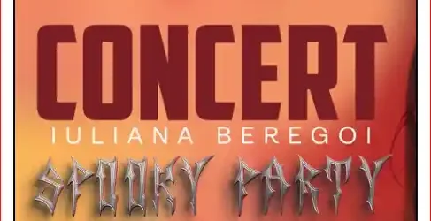 Concert Iuliana Beregoi Halloween 2025 Iași