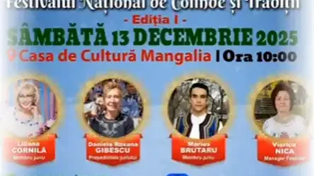 Festivalul de Colinde Au venit colindătorii Mangalia 2025