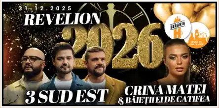 Ofertă Revelion 2026 la Berăria H meniu festiv muzică live open bar