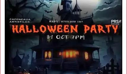Petrecere Halloween 2025 Cafeneaua Artiștilor Buzău