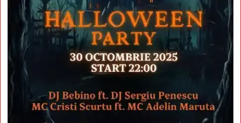 Petrecere Halloween 2025 Club Pogany Târgu Jiu