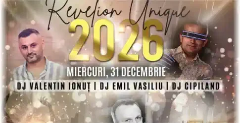 Petrecere REVELION UNIQUE 2026 Galați